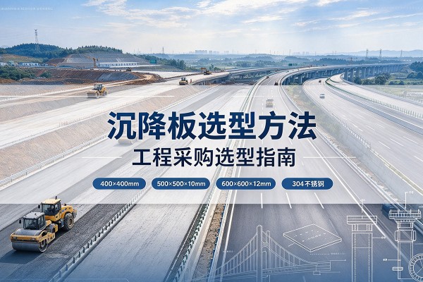 平安沉降板选择方法