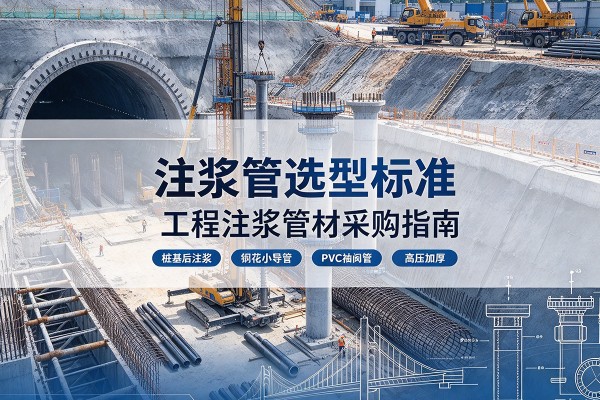 平安注浆管选型标准