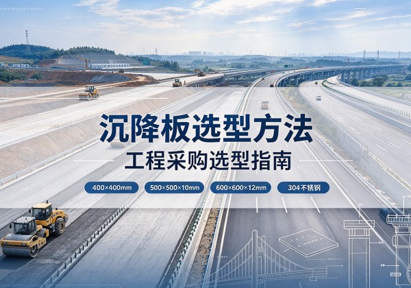 平安沉降板选择方法